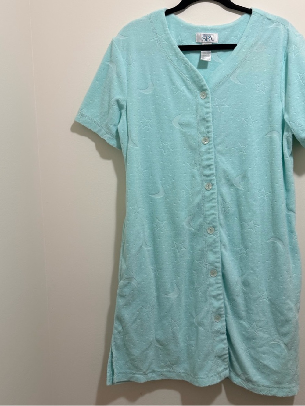 Celestial Cottage Cozy Grandma Nightgown in Spearmint